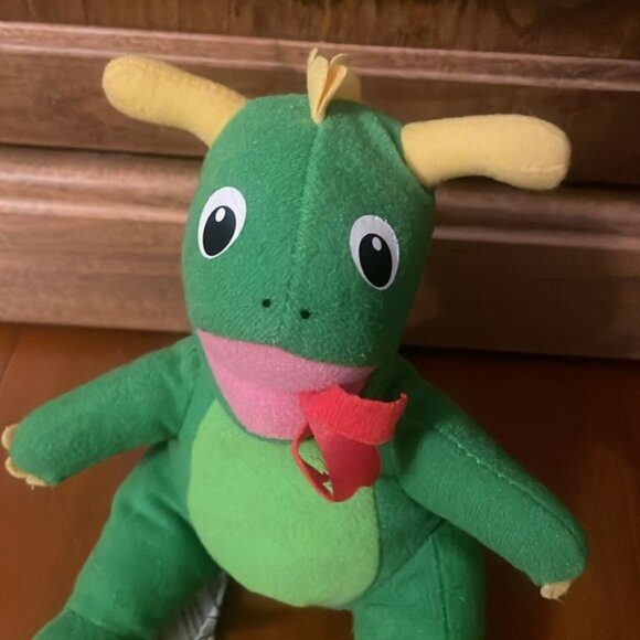 Baby Einstein Bard the Dragon Green 6” Plush Toy - Picture 3 of 8